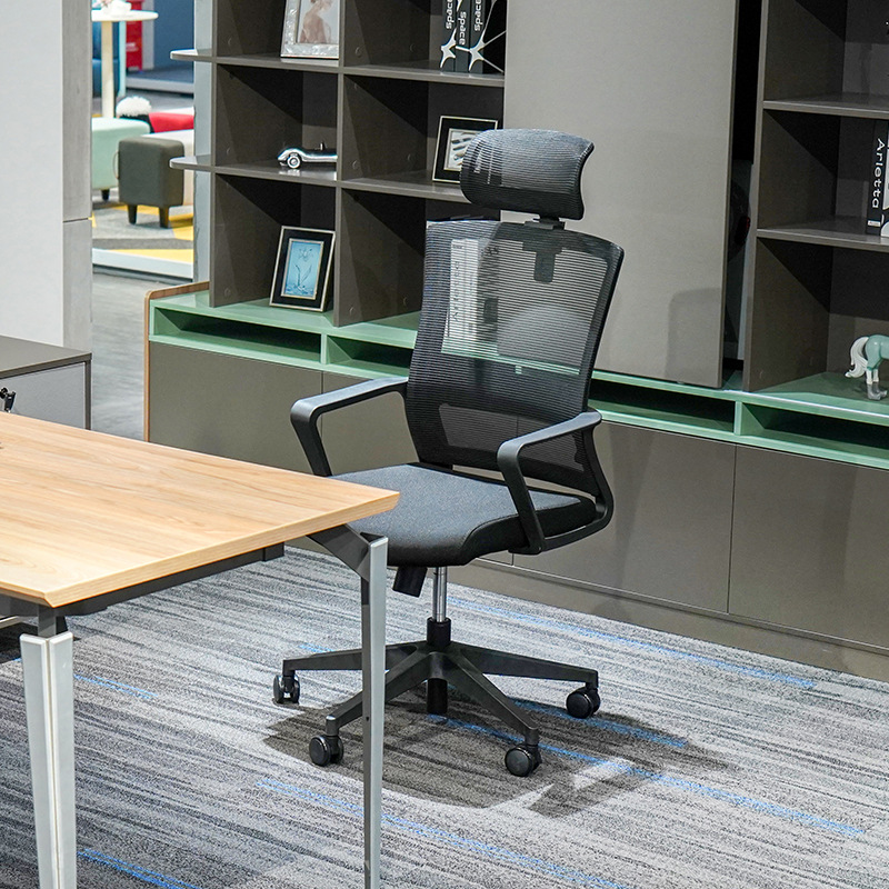 Modell BGY001 Ergonomisknätstol i grossistledet - Andningsbar böjd rygg med höjd-Justerbara armar för studier, kontor och långa sittningar