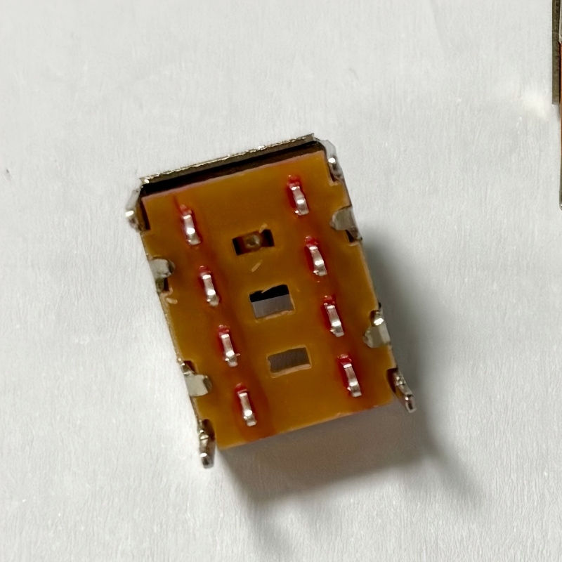 skjutomkopplare SS23F06 3-position, 10-stiftdesign för LED-ljus -- Dongguan Factory Direct