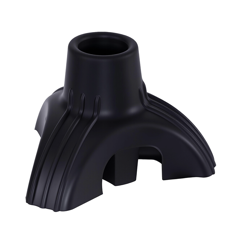 Gummirörsfot med tre ben